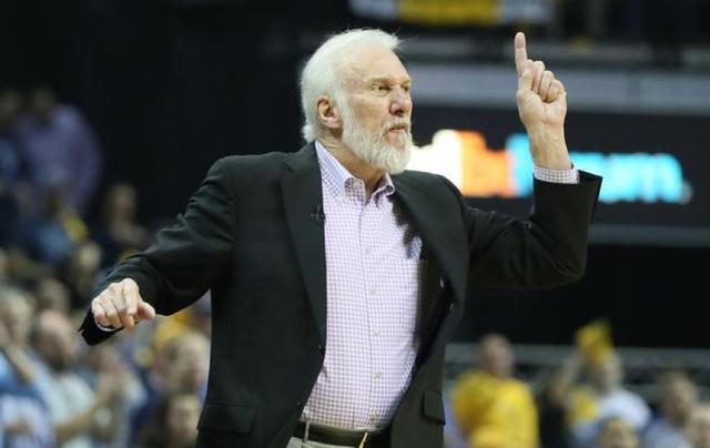  马刺波波教练胜场数超千里程碑  